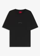 HUGO Dadsu oversized T-shirt met logo- en backprint