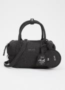 Liu Jo Handtas van denim met afneembare schouderriem