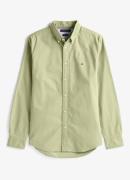 Tommy Hilfiger Oxford regular fit overhemd met logo