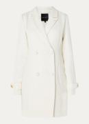 NIKKIE Loreda mini double-breasted blazerjurk met tweed-look