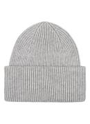 Profuomo Ribgebreide muts in wolblend
