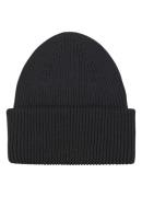 Profuomo Ribgebreide muts in wolblend