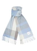 Profuomo Sjaal van wol met ruitdessin