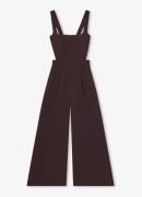 Reiss Dion wide leg jumpsuit met cut-out detail