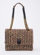 Kurt Geiger Large Kensington schoudertas met tweed-look