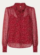 L.K.Bennett Suzette blouse met print