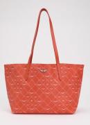 Zadig&Voltaire Z shopper van canvas met logoprint