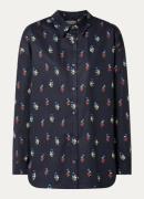 Essentiel Antwerp Ililly blouse met bloemenprint en strass