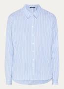 River Woods Blouse met streepprint