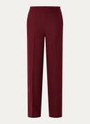 Essentiel Antwerp Izi high waist loose fit pantalon met steekzakken
