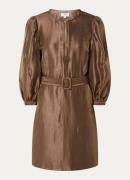 Aaiko Semira mini tuniekjurk met ceintuur