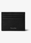 Calvin Klein Pasjeshouder van leer met logo