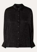 French Connection Terry blouse van crêpe