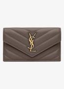 Saint Laurent Cassandre Fragments portemonnee van lamsleer