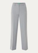 Benetton High waist loose fit pantalon met steekzakken