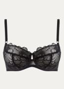 Chantelle Beugel bh van mesh met borduring