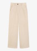 Marc O'Polo High waist straight fit broek van corduroy