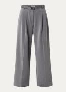 Liu Jo High waist wide fit palazzobroek met ceintuur