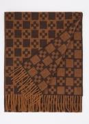 Sandro Sjaal van wol met franjes 190 x 37 cm