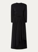 IRO Glinda midi jurk met plooien