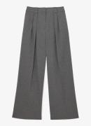 Reiss Poppie high waist wide fit pantalon met steekzakken