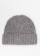 Co'Couture Hailey grofgebreide muts in wolblend