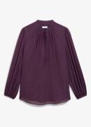 Hobbs Vivien tuniek met lurex en ballonmouwen