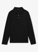 Reiss Tivolli regular fit polo met textuur