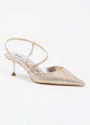 Dune London Competition slingback met strass