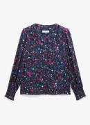 Hobbs Tasha blouse met bloemenprint met pofmouwen