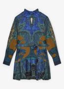 Reiss Kaisley mini jurk met jacquard dessin