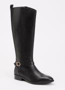 Dune London Talias laars van leer met gesp detail