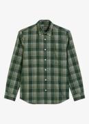 Marc O'Polo Regular fit overhemd van corduroy met ruitdessin