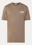 Les Deux Ben Dynamic T-shirt met logo- en backprint