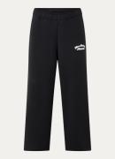 New Balance Heritage high waist straight fit joggingbroek met logo