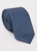 HUGO Stropdas in zijdeblend met streepprint