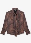 Reiss Naomi blouse met sjaalkraag