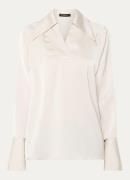 Bruuns Bazaar BeckiaBBKassindra tuniek van satijn met V-hals