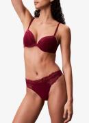 Calvin Klein Plunge push-up bh met kant