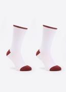 Les Deux Sokken met logoborduring in 2-pack