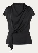 Bruuns Bazaar AcaciaBBTinja tuniek van satijn met strikdetail