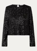 Claudia Sträter Top met pailletten