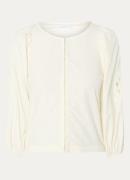 by-bar Rae blouse met broderie