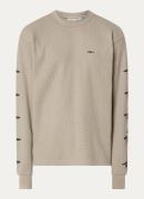 Obey Ears longsleeve met print