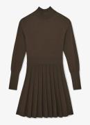 Reiss Lici fijngebreide mini jurk met ceintuur