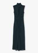 Reiss Daniella maxi jurk met halve col en plooidetail