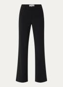 Expresso High waist bootcut fit pantalon van travelstof