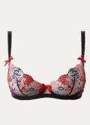 Agent Provocateur Zuri bh van mesh met borduring en lurex