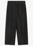 BOSS Tacres high waist regular fit cropped pantalon met lurex