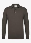 Profuomo Luxury regular fit polo in lyocellblend